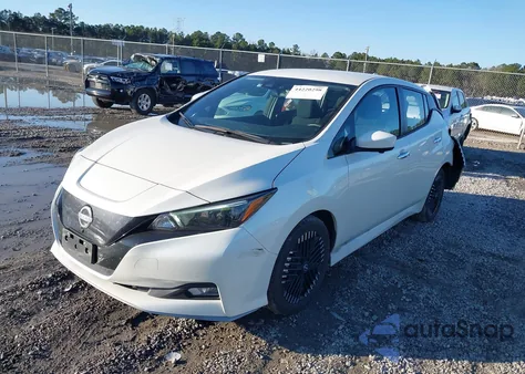 2023 Nissan Leaf Sv Plus 60 Kwh из США, поврежденный, VIN 1N4CZ1CV6PC558739